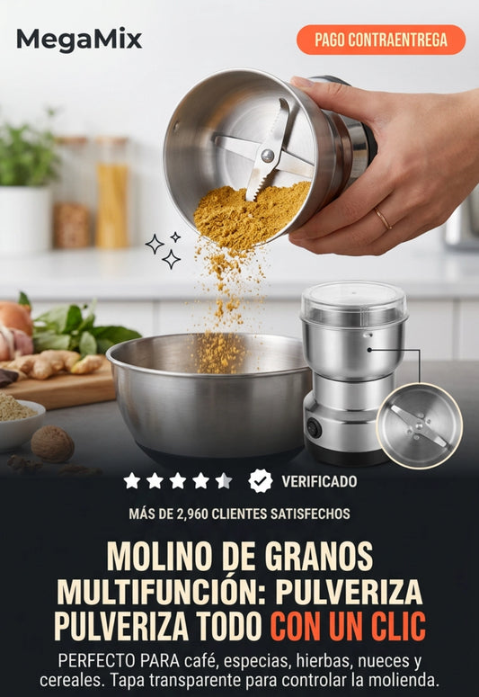 MegaMix: Molino eléctrico de cocina