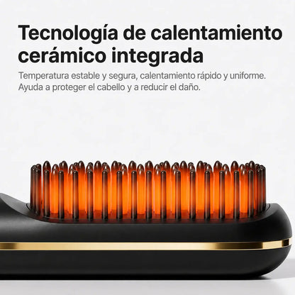 LissUP®: El PRIMER cepillo alisador inteligente para cabello corto