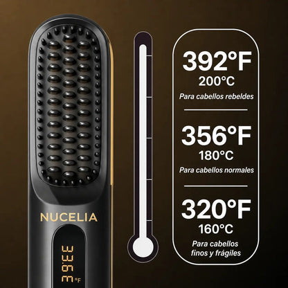 LissUP®: El PRIMER cepillo alisador inteligente para cabello corto
