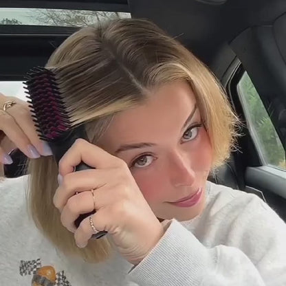 LissUP®: El PRIMER cepillo alisador inteligente para cabello corto